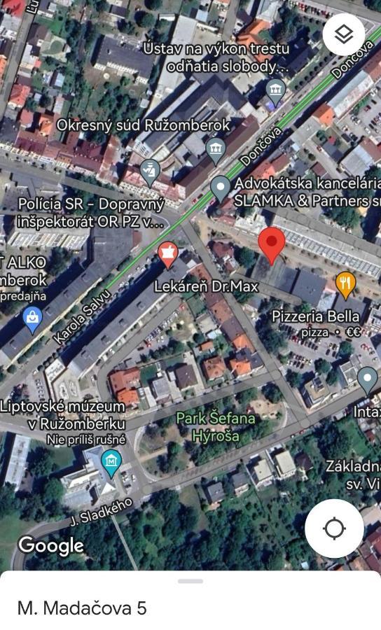 Apartman Ruza Ружомберок Экстерьер фото